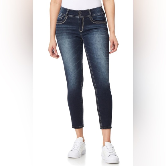 Wallflower Denim - Wallflower Women's Ankle Jeans in Dark Blue NWT